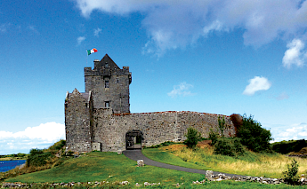 Lots of castle ruins in County Galway, Ireland. CC:Boomur
