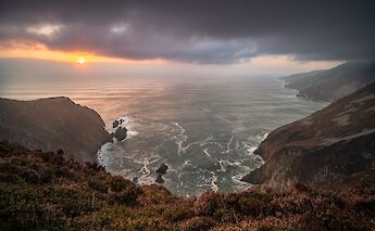 Slieve League Cliffs in Donegal, Ireland. Giuseppe Milo@Flickr