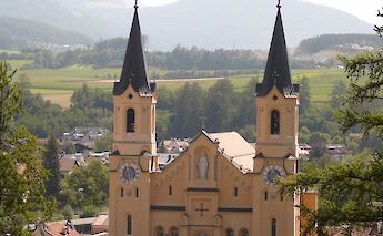 Bruneck (Italian:Brunico), South Tyrol, Italy. CC:Llorenzi