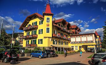 Hotel in Dobbiaco, Dolomites, Italy. Murray Foubister@Flickr