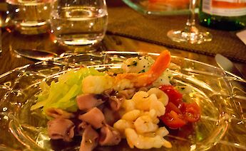 Seafood along the coast in Veneto, Italy. y.ganden@Flickr