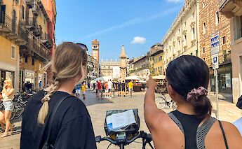 Cycling from Bolzano to Verona. -toEF