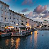 Trieste’s Canal Grande at Sunset. AlainRouiller@unsplash