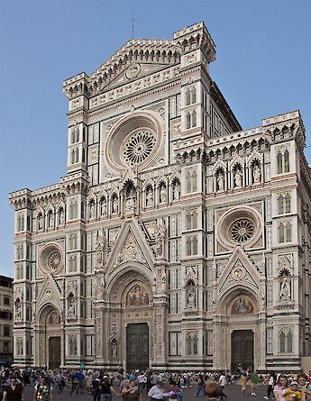 Santa Maria del Fiore Church in Florence, Italy. CC:Jebulon