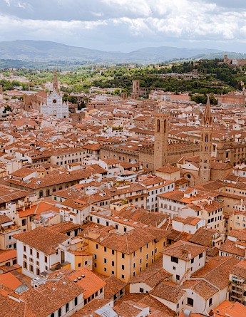 Florence's famous red roofs! Drew Dempsey@Unsplash