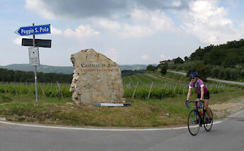 Cycling through Tuscany!