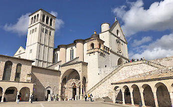 Cycling from Florence to Rome. toEB