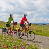 Cycling from Florence to Rome. toEB
