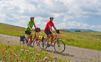 Cycling from Florence to Rome. toEB