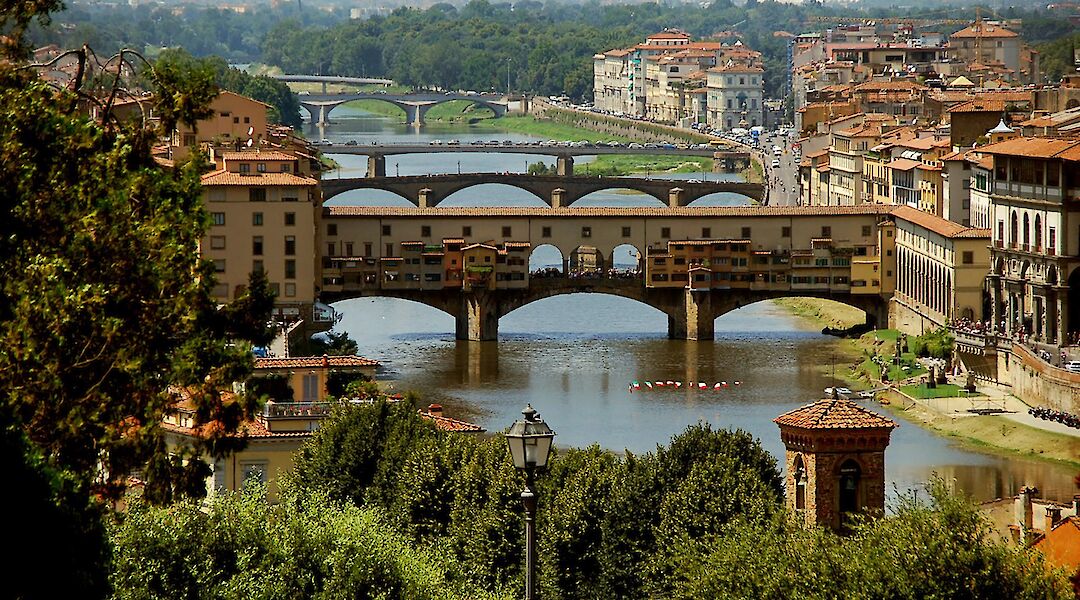 Ponte Vecchio in Florence, Italy. Ilse Orsel@Unsplash