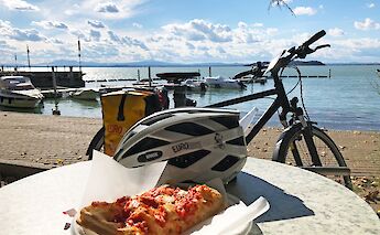 Cycling from Florence to Rome. toEB