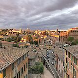 Cycling from Florence to Rome. toEB