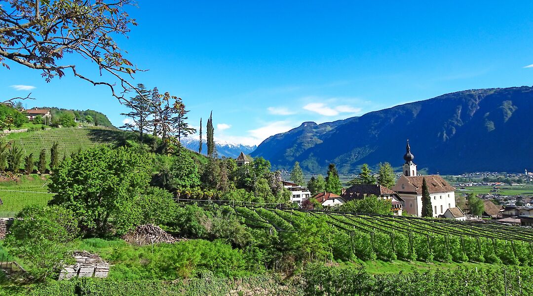 Church in Merano, Italy. CC:TO