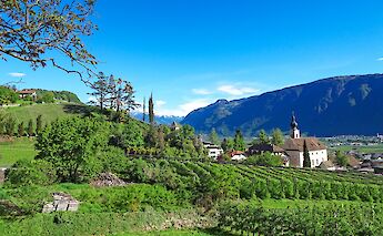 Church in Merano, Italy. CC:TO