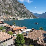Clouds above the cliffs, Lake Garda, Italy. Unsplash@Jonny Gios
