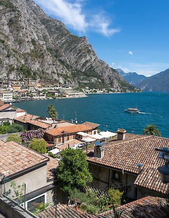 Clouds above the cliffs, Lake Garda, Italy. Unsplash@Jonny Gios