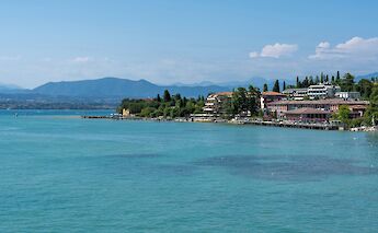 Shoreline of Lake Garda, Italy. Unsplash@Jonny Gios