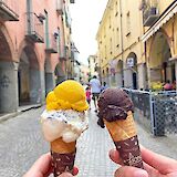 Ice cream break, Piedmont, Italy. CC:TO