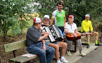 Locals in Emilia-Romagna, Italy.