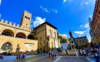 Biking through Emilia-Romagna, Italy.