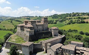 Castello di Torrechiara near Parma, Italy. CC:Mdntb