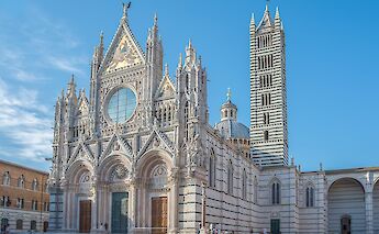 Siena Cathedral in Siena, Tuscany, Italy. CC:Nikolai Karaneschev
