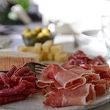Great prosciutto hams in Italy! Daniel Uvegard@Unsplash