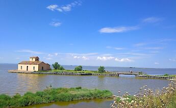 Chapel on the sea, Florence to Venice, Italy. CC:TO