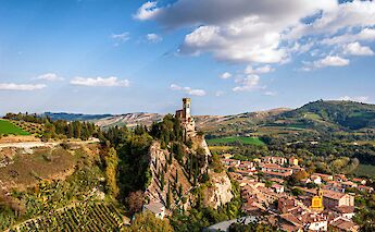 Medieval village of Brisighella, Italy. Unsplash@Fernando Mola Davis