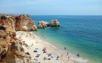 Praia da Rocha, Algarve, Portugal. CC:Steven Fruitsmaak