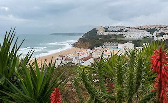 Salema beach in Algarve, Portugal. CC:Bengt Nyman