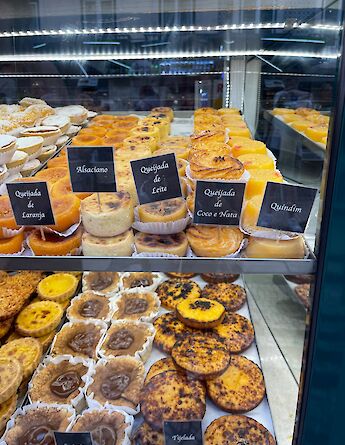 Pastries in Cascais, Portugal. ©Gea
