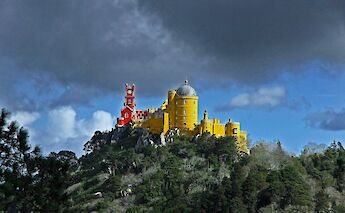 Palácio da Pena in Sintra, Lisbon, Portugal. Vitor Oliveira@Flickr