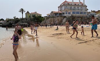 Praia da Ribeira de Cascais beach in Cascais, Portugal. ©Gea