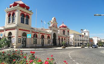 Neo-Classical Arabesque-inspired 19th century Marketplace in Loulé, Faro district, Portugal. CC:Jose A.