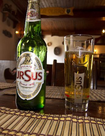 Romanian beer in Sibiu, Romania. Thomas Quine@Flickr