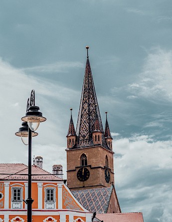 Sibiu in Transylvania, Romania. Sebastian Dumitru@Unsplash