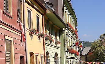 Sighișoara in Transylvania, Romania. CC:Guillaume Baviere