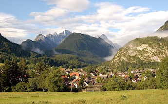 Biking the Slovenia from Lake Bled to Piran.