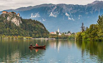 Julian Alps & Lake Bled in Slovenia. Milo van Kovacevic@Flickr