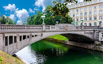 Ljubljana, Slovenia. Eugene Kuznetov@Unsplash