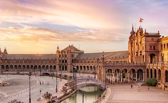 Plaza de España de Sevilla, Spain. CC:Francisco Colinet