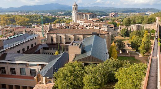 Skyline of Girona, Spain. Unsplash:David Vives