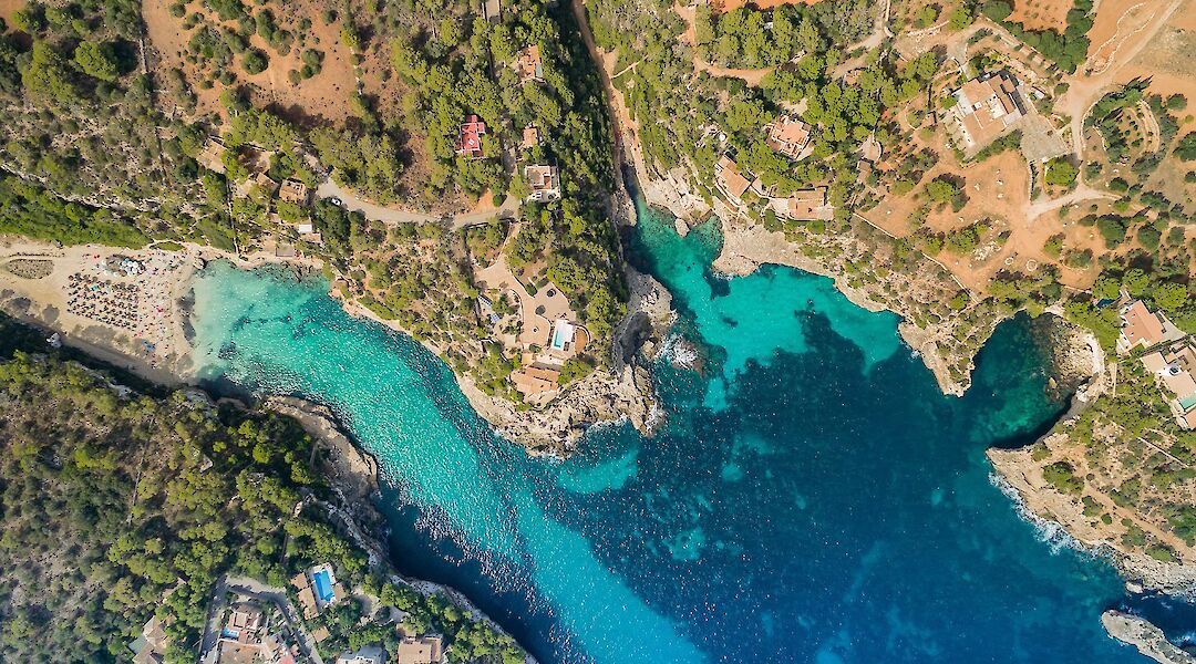 Islands in Mallorca, Spain. CC:dronepicr