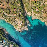 Islands in Mallorca, Spain. CC:dronepicr