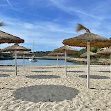 Parasols, Majorca, Spain. CC:TO