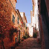 Steps in Fornalutx, Majorca, Spain. Unsplash@James Kirkup