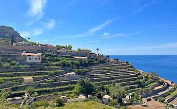 Terraced village, Majorca, Spain. CC:TO