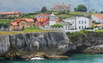 Lighthouse in Llanes, Asturias, Spain. CC:Tomas.senabre