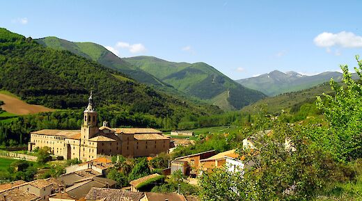 Monastery in La Rioja, Spain. CC:Cenobio